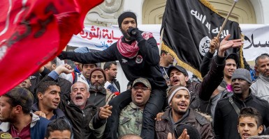 In January, Tunisians celebrate the approaching third anniversary of the first Arab Spring. (Photo: Newscom)
