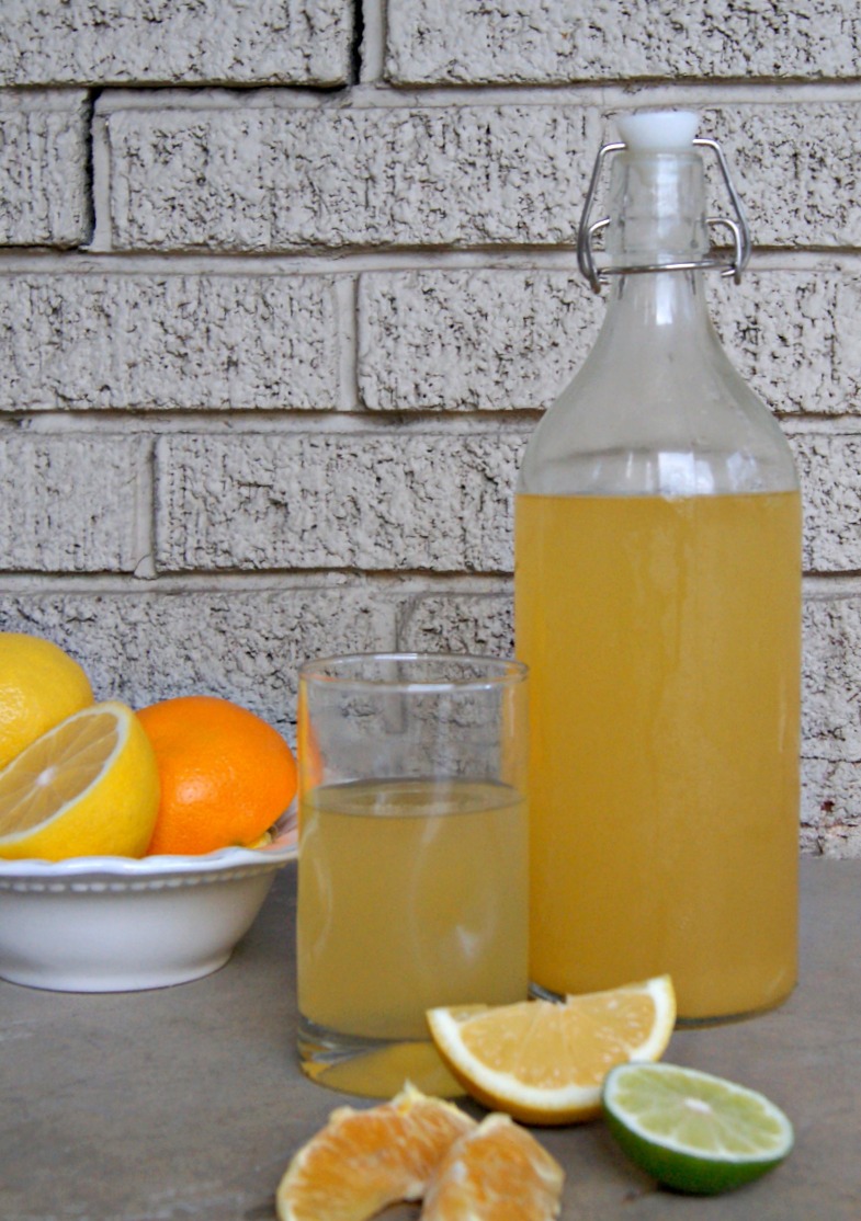 homemade elecrolyte drink--delicious, easy to make and no artificial ingredients! thesproutingseed.com
