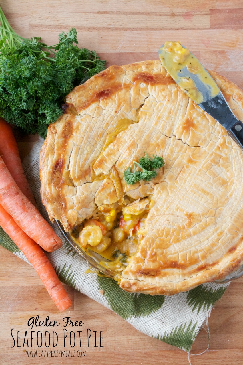 gluten free seafood pot pie meal seafood glutenfree Bobsredmill Gluten Free Seafood Pot Pie