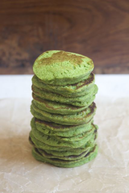 green monster pancakes