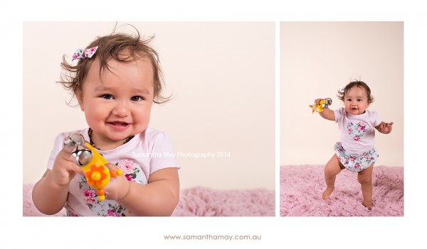 perth baby photographer 11 month old girl