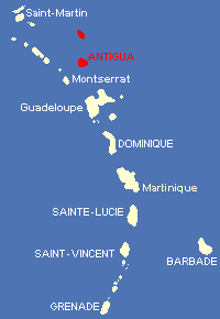 Situation d'Antigua