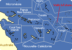 Situation de Wallis et Futuna