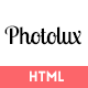 PhotoLux - Creative Bootstrap HTML5 Template - ThemeForest Item for Sale