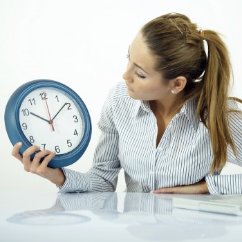 woman-time-clock