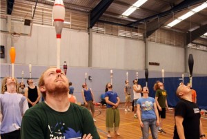 newcastle juggling convention balancing