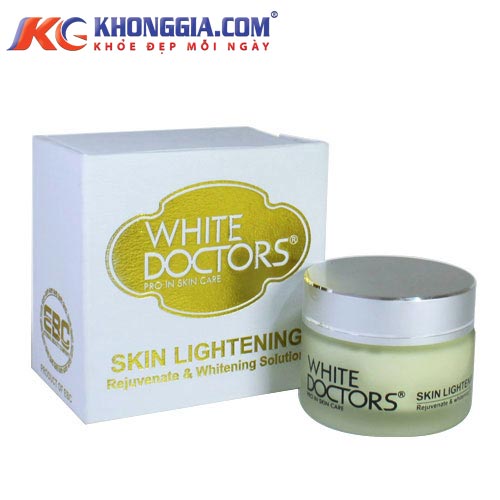 White Doctors Skin Lightening - Kem dưỡng trắng da chống lão hóa