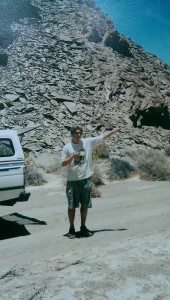 Rob in desert
