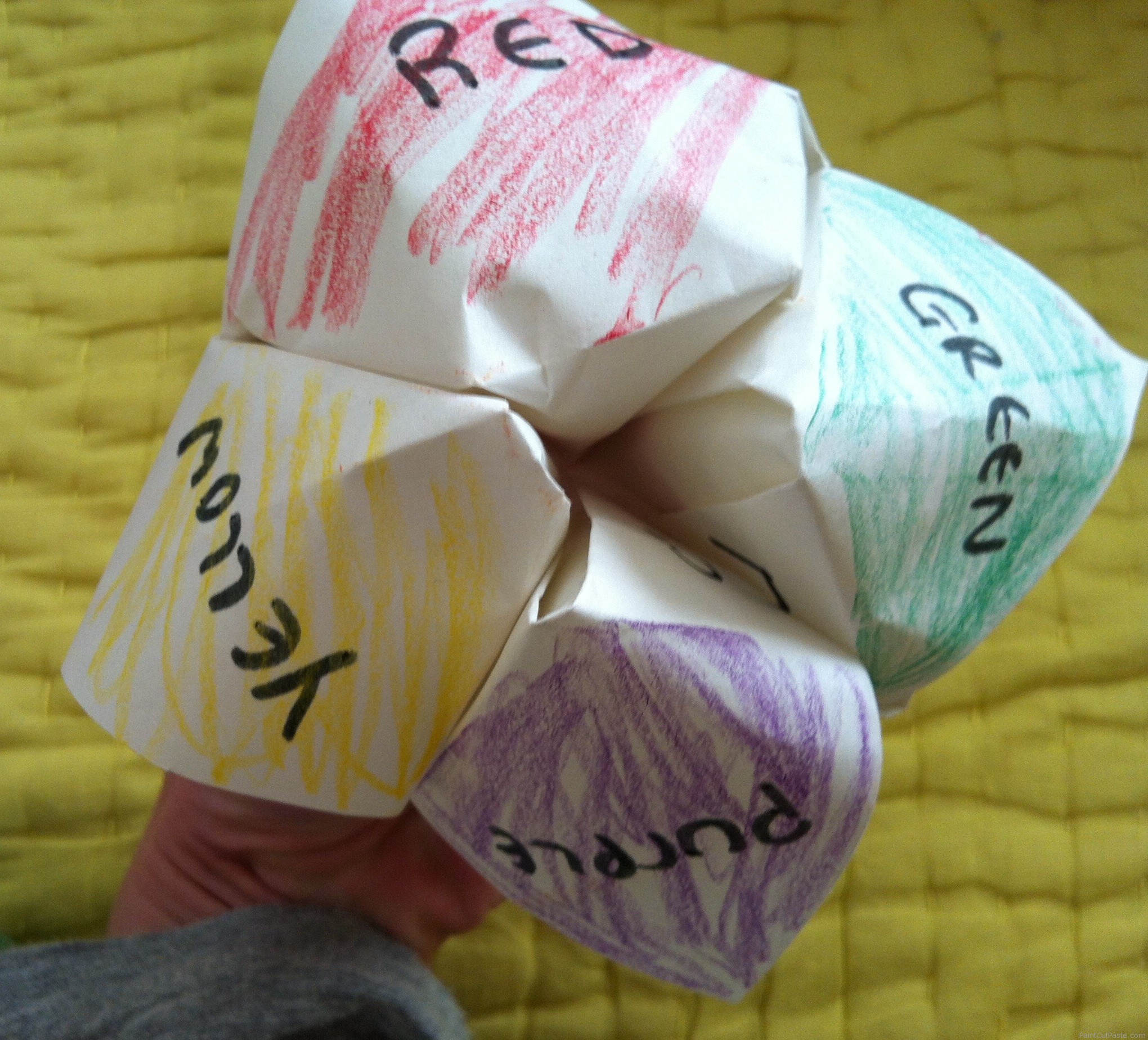 paper fortune teller - How To Play 13 Malaysian ’90s Childhood Games (PHOTOS)