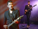Jamie Hince of The Kills performs at the El Rey Theatre on Monday, July 27, 2015, in Los Angeles. (Photo by Rich Fury/Invision/AP)