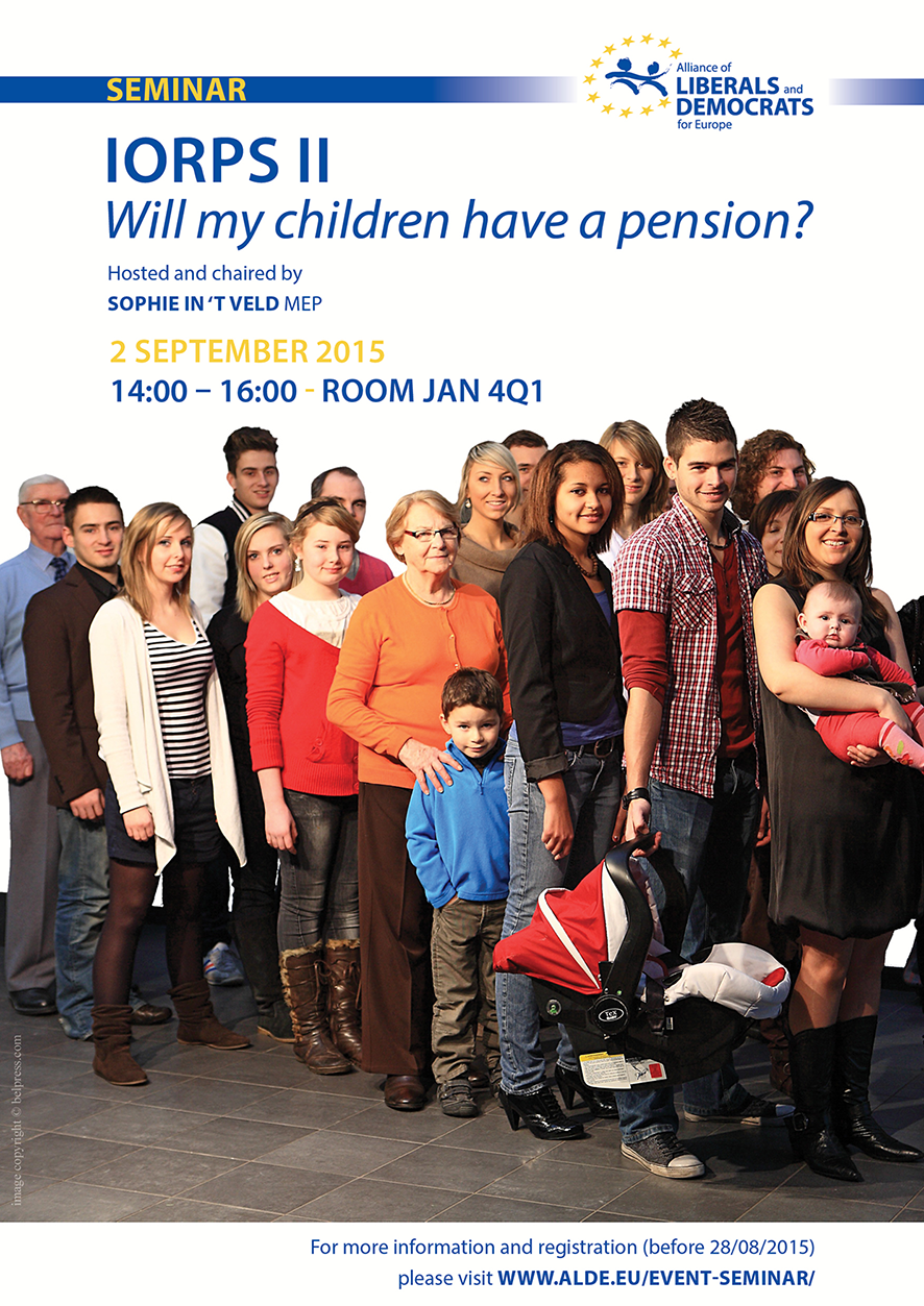 POSTER - IORPs: will my children have a pension?