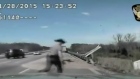 US state trooper's heroic rescue becomes viral hit