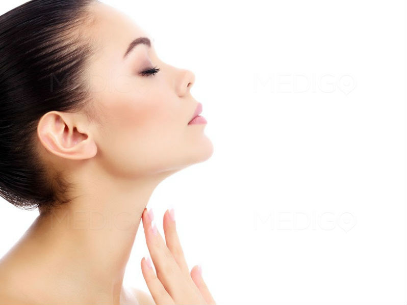 Undergoing neck lift surgery can create the appearance of weight loss 