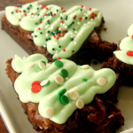 Christmas Tree Brownies from Six Sisters' Stuff