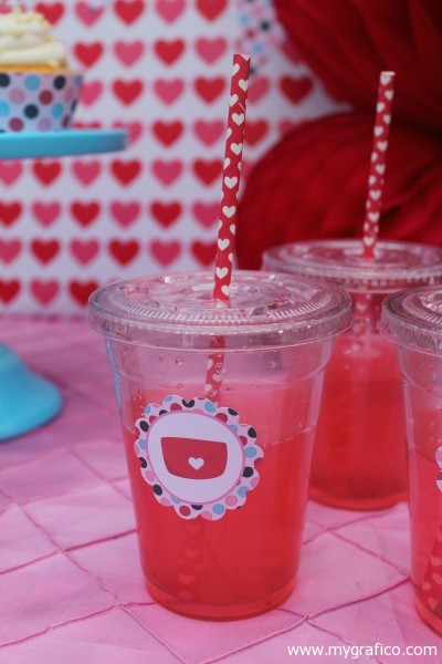 Valentine party ideas - via mygrafico.com