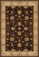 Triumph All Over Leaf 8x11 Area Rug (Brown)
