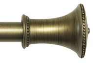 Fairmont Curtain Rod (Brushed Antique)