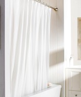 Mildew Blocker Shower Curtain Liner (Frost Clear)