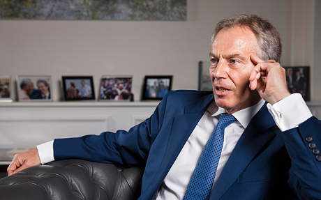 Former prime minister Tony Blair