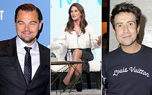 Leonardo DiCaprio, Caitlyn Jenner and Nick Grimshaw