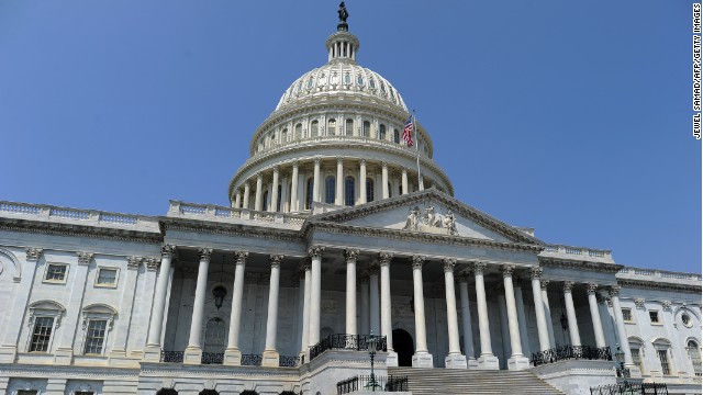 The US Capitol building is pictured in Washington, DC, on July 29, 2011. US President Barack Obama warned the US was almost of time to agree a debt ceiling deal as Republicans and Democrats scrambled to find a way out of an impasse and avoid a disastrous default. With just days to go until the United States could be pushed into an unprecedented default, Obama insisted the warring sides could still reach an 11th-hour compromise on raising the $14.3 trillion debt ceiling.