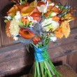 Isle Lake House Wedding Bouquets Design Ideas Blue And Orange Flowers Bouquets