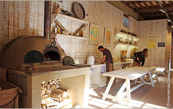 ferme de gally atelier pedagogique pain
