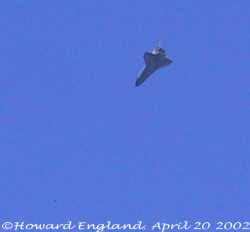 Shuttle Landing 20 April 2002