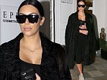Picture Shows: Kim Kardashian  March 01, 2016\n \n Reality star Kim Kardashian was spotted at Epione in Beverly Hills, California. Kim looked stylish in an all black ensemble as she made her way to the car.\n \n Non-Exclusive\n UK RIGHTS ONLY\n \n Pictures by : FameFlynet UK © 2016\n Tel : +44 (0)20 3551 5049\n Email : info@fameflynet.uk.com