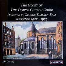 Ernest Lough - The Glory of the Temple Church Choir