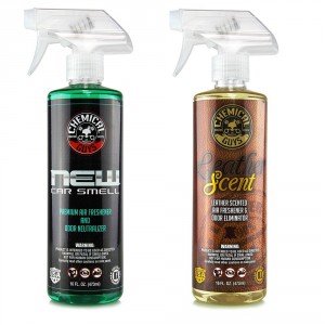 Chemical Guys AIR300 New Car Scent and Leather Scent Combo Pack