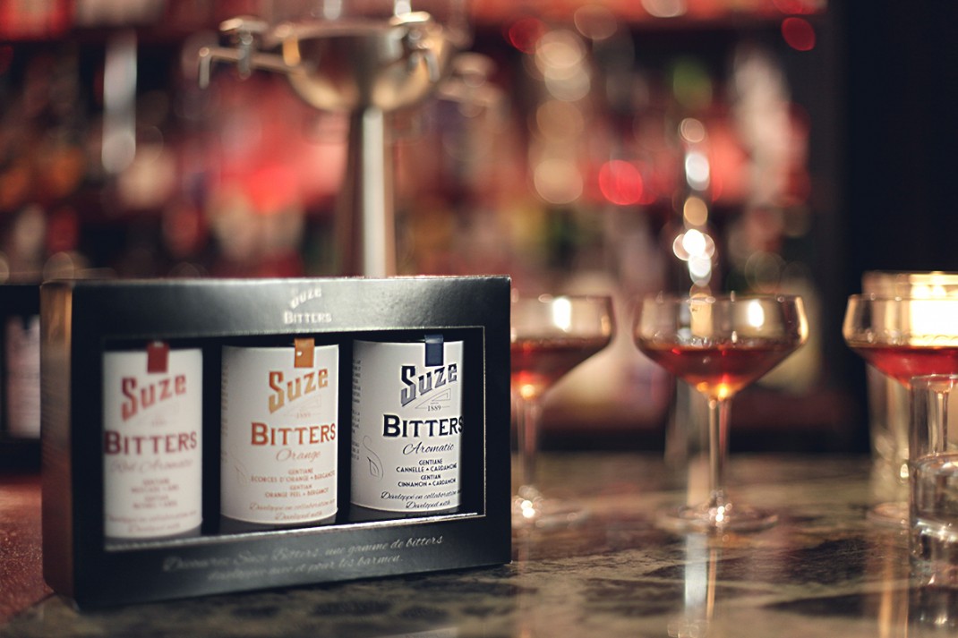 Suze Bitters, une gamme de bitters développée avec et pour les barmen