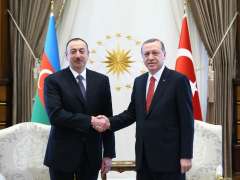 В Турции в честь президента Азербайджана дан официальный обед