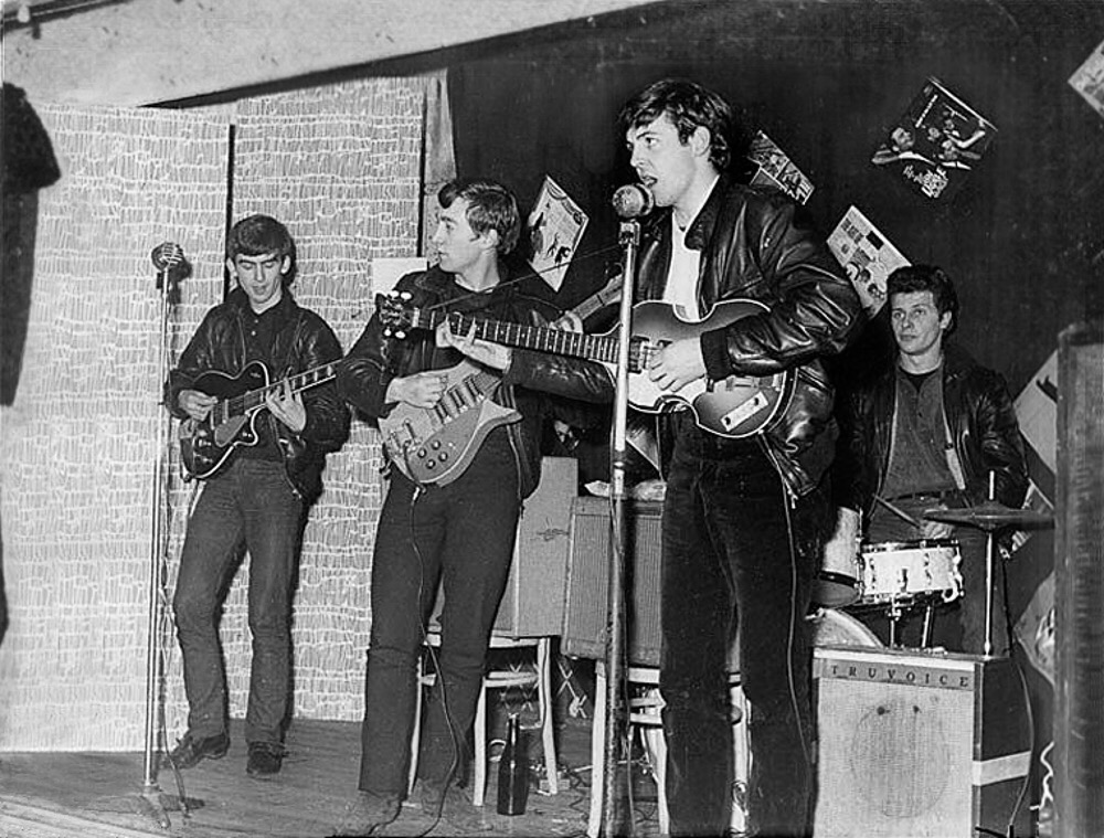 Cuando los Beatles no eran famosos tocaron para 18 personas en una sala vacia 