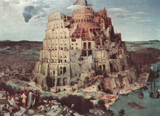 Pieter Brueghel el Viejo: La torre de Babel (1563).