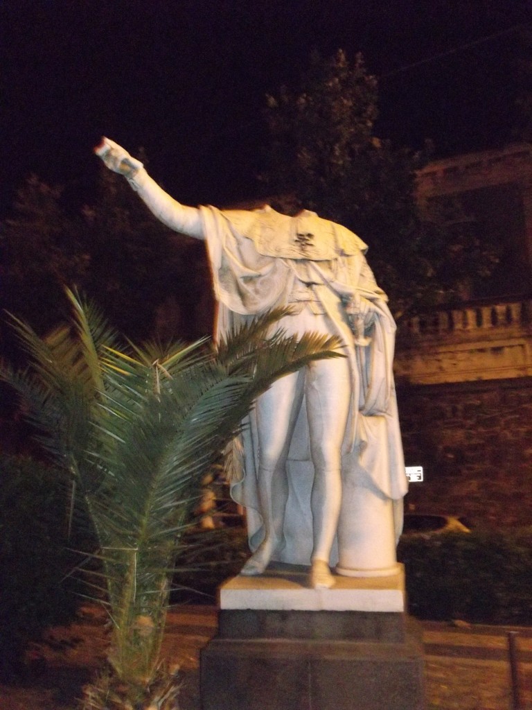 statua senza testa catania