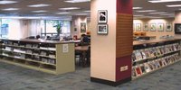 news and microforms library 

shelves 