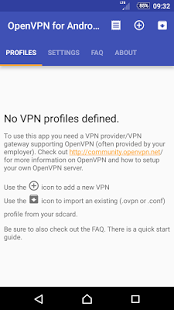  OpenVPN for Android: miniatura de captura de pantalla  
