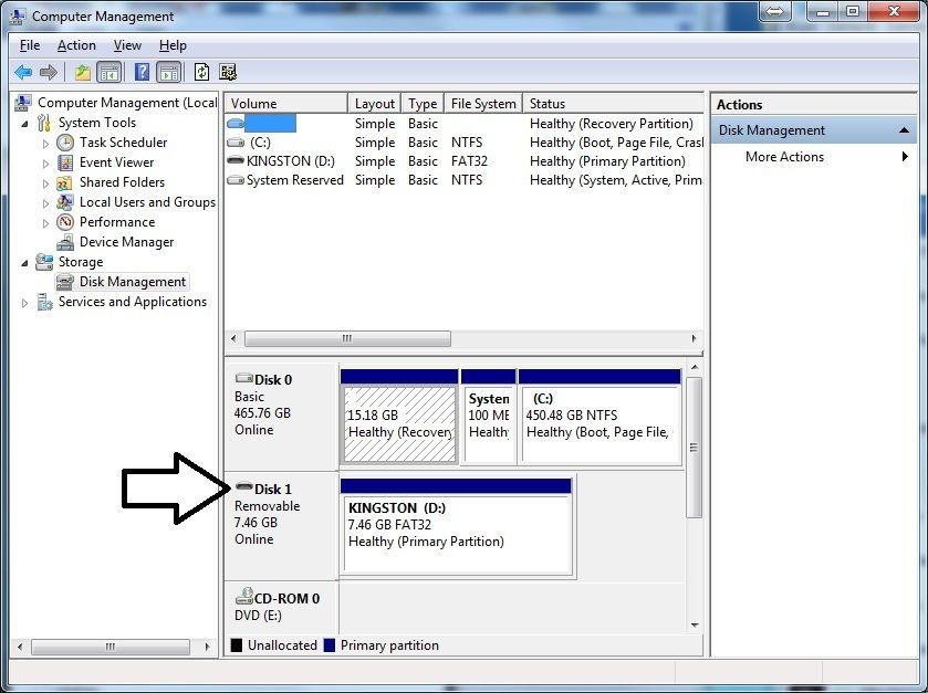 computer disk management, disk management, disk snapin, disk management snapin, computer management snapin