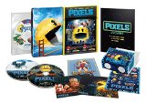 【Amazon.co.jp先行販売】 ピクセル / PIXEL IN 3D ブルーレイ プレミアム・エディション スチールブック仕様(3枚組) (初回限定版) [Steelbook] [Blu-ray]