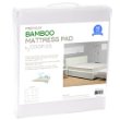 Coop Home Goods Waterproof Hypoallergenic Cool Bamboo Mattress Protector Pad