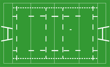Rugby Union Pitch
