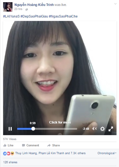 Hot girl “trà sữa” Kiều Trinh tiết lộ bí quyết “selfie” nghìn like - Ảnh 1.