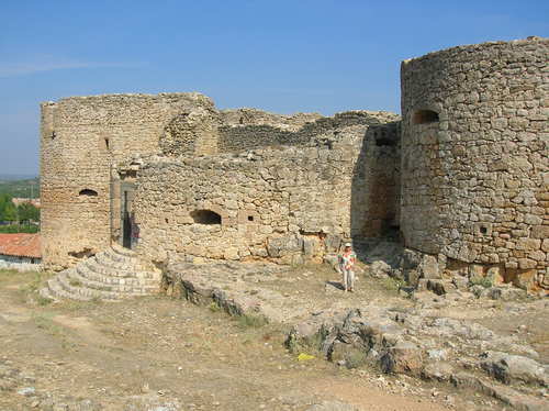 Vista de la entrada a la fortaleza