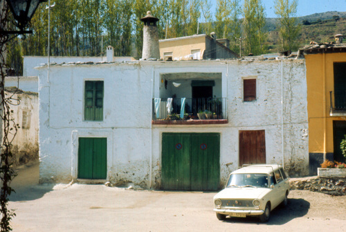 Mayo 1975 Chimenea alpujarreña.