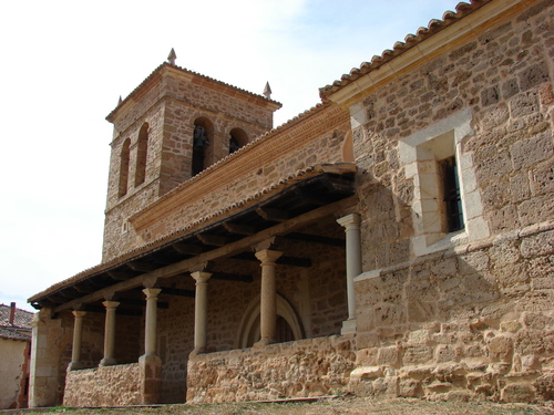 Panorámica Iglesia San Martín (Hijosa De Boedo,Palencia)