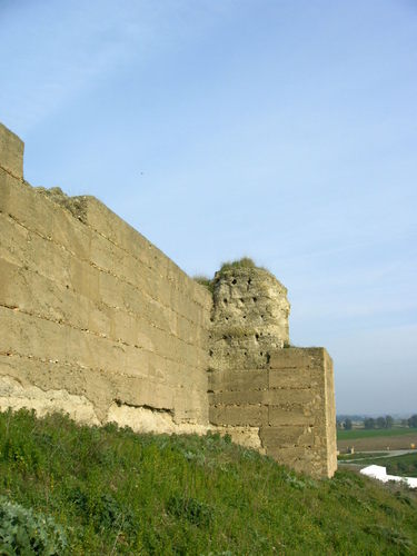 Detalle murallas, Tejada, Escacena