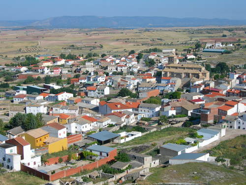 Villalba del Rey desde el Cerro la horca