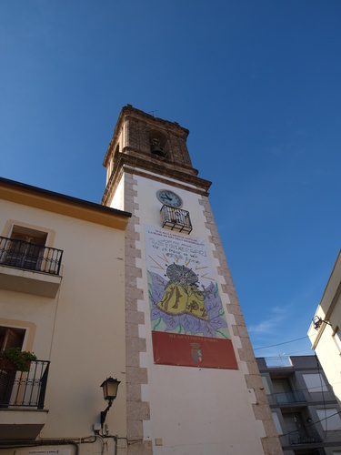 Torre campanario de Orba.