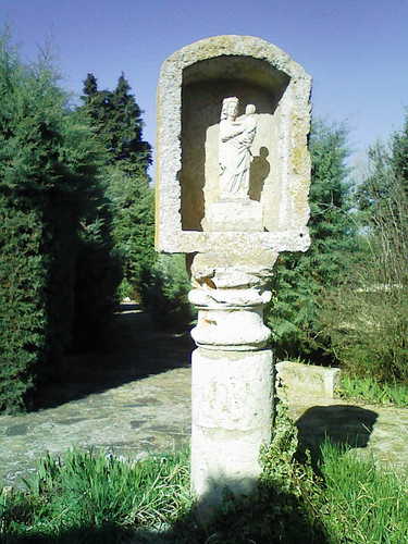 Jardin en el Monasterio de San Isidro  (LA TRAPA), Dueñas, (Palencia)